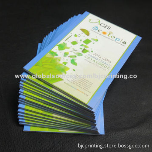 Print brochure catalogs in HK printing factory